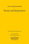 Bild: Person und Korporation - Mohr Siebeck