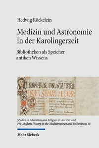 Abbildung von: Medizin und Astronomie in der Karolingerzeit - Mohr Siebeck