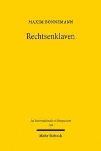 Abbildung von: Rechtsenklaven - Mohr Siebeck