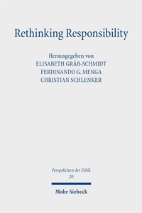 Enlarge image Cover: Rethinking Responsibility - Mohr Siebeck