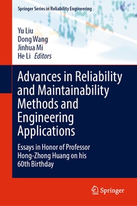 Abbildung von: Advances in Reliability and Maintainability Methods and Engineering Applications - Springer