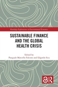 Cover: Sustainable Finance and the Global Health Crisis - Routledge