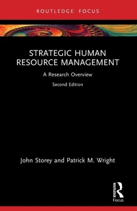 Enlarge image Cover: Strategic Human Resource Management - Routledge