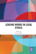 Cover: Leading Works in Legal Ethics - Routledge