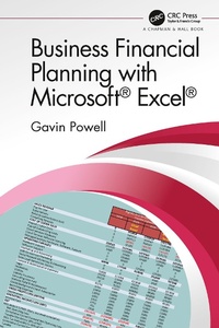 Abbildung von: Business Financial Planning with Microsoft Excel - Chapman & Hall/CRC