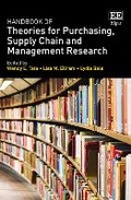 Cover: Handbook of Theories for Purchasing, Supply Chain and Management Research - Edward Elgar Publishing