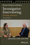 Cover: Investigative Interviewing - Wiley