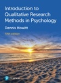 Cover: Introduction to Qualitative Research Methods in Psychology - Pearson Education Limited