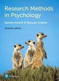 Cover: Research Methods in Psychology - Pearson Education Limited