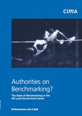 Cover: Authorities on Benchmarking - Chartered Institute of Management Accountants