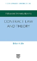 Bild: Advanced Introduction to Contract Law and Theory - Edward Elgar Publishing