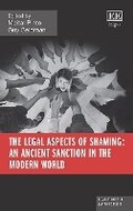 Cover: The Legal Aspects of Shaming: An Ancient Sanction in the Modern World - Edward Elgar Publishing