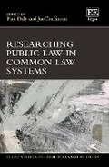 Cover: Researching Public Law in Common Law Systems - Edward Elgar Publishing