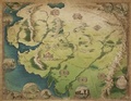 Cover: The One Ring: Map of Eriador 1000 Piece Jigsaw Puzzle - Galileo Publishers