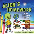 Cover: Alien's Homework, The Coloring Book - Erin Go Bragh Publishing