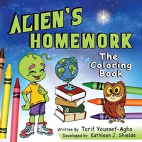 Enlarge image Cover: Alien's Homework, The Coloring Book - Erin Go Bragh Publishing