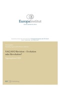 Cover: VAG/AVO Revision - Evolution oder Revolution? - EIZ Publishing