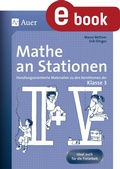Cover: Mathe an Stationen 3 - Auer Verlag