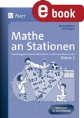Cover: Mathe an Stationen 2 - Auer Verlag