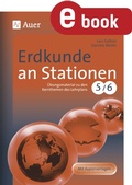 Cover: Erdkunde an Stationen 5-6 - Auer Verlag