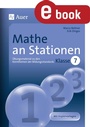Cover: Mathe an Stationen 7 - Auer Verlag