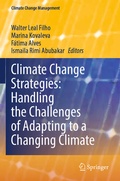 Cover: Climate Change Strategies: Handling the Challenges of Adapting to a Changing Climate - Springer