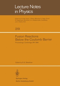 Abbildung von: Fusion Reactions Below the Coulomb Barrier - Springer