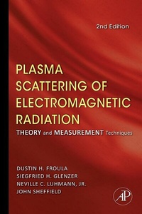 Abbildung von: Plasma Scattering of Electromagnetic Radiation - Academic Press