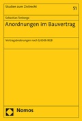 Abbildung von: Anordnungen im Bauvertrag - Nomos