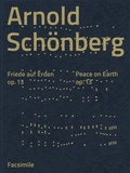 Cover: Arnold Sch&ouml;nberg: Friede auf Erden op. 13 - Edition Text + Kritik