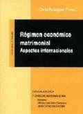 Abbildung von: Regimen económico matrimonial - Editorial Comares
