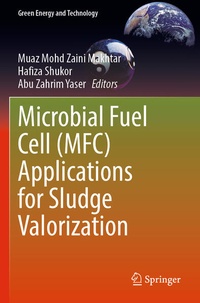 Enlarge image Cover: Microbial Fuel Cell (MFC) Applications for Sludge Valorization - Springer