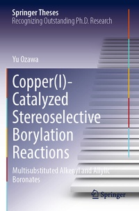 Abbildung von: Copper(I)-Catalyzed Stereoselective Borylation Reactions - Springer