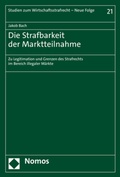 Bild: Die Strafbarkeit der Marktteilnahme - Nomos