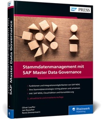 Abbildung von: Stammdatenmanagement mit SAP Master Data Governance - SAP PRESS