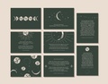 Cover: Sch&ouml;nes Postkarten Set "Sei wie der Mond" - Nova MD