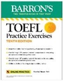 Cover: TOEFL Practice Exercises with Online Audio, Tenth Edition - Kaplan Publishing
