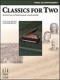 Enlarge image Cover: Classics for Two, Piano Accompaniment - Alfred Music