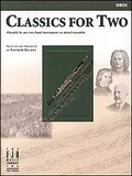 Cover: Classics for Two, Oboe - Alfred Music