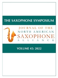 Abbildung von: The Saxophone Symposium - De Gruyter