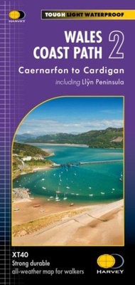 Enlarge image Cover: Wales Coast Path 2 - Harvey Map Services Ltd