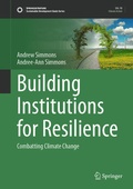 Cover: Building Institutions for Resilience - Springer