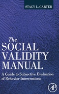 Cover: The Social Validity Manual - Academic Press