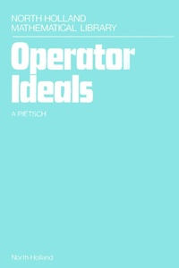 Enlarge image Cover: Operator Ideals - Elsevier
