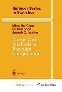 Enlarge image Cover: Monte Carlo Methods in Bayesian Computation - Springer
