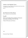 Cover: Luwili - Harrassowitz Verlag