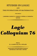 Cover: Logic Colloquium 76 - Elsevier