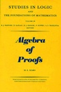 Cover: Algebra of Proofs - Elsevier