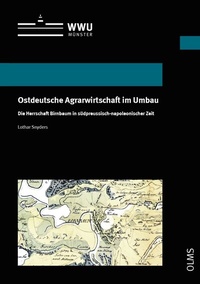 Abbildung von: Ostdeutsche Agrarwirtschaft im Umbau - Georg Olms Verlag