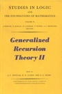 Cover: Generalized Recursion Theory II - Elsevier